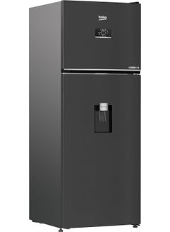 Beko 477 Liters Refrigerator - Double Doors - Harvest Fresh - Inverter Motor - Water Dispenser - Digital Control - B3RDNE500LXBR Dark Gray  - Image 2