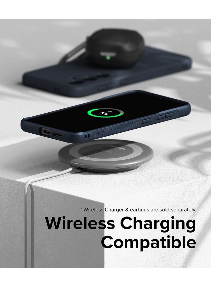 Ringke Onyx Compatible With Samsung Galaxy S24 5G Case (2024), Rugged Shockproof Non-Slip TPU Slim Thin Phone Cover For Galaxy S24 Navy - Image 2