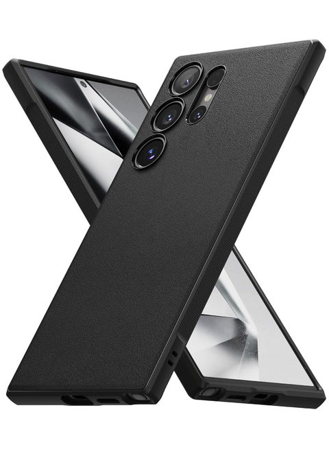 جراب Onyx متوافق مع هاتف Samsung Galaxy S24 Ultra، متين ومرن ومضاد للانزلاق، حماية من مادة TPU ومضاد للصدمات، غطاء خلفي Samsung S24 Ultra