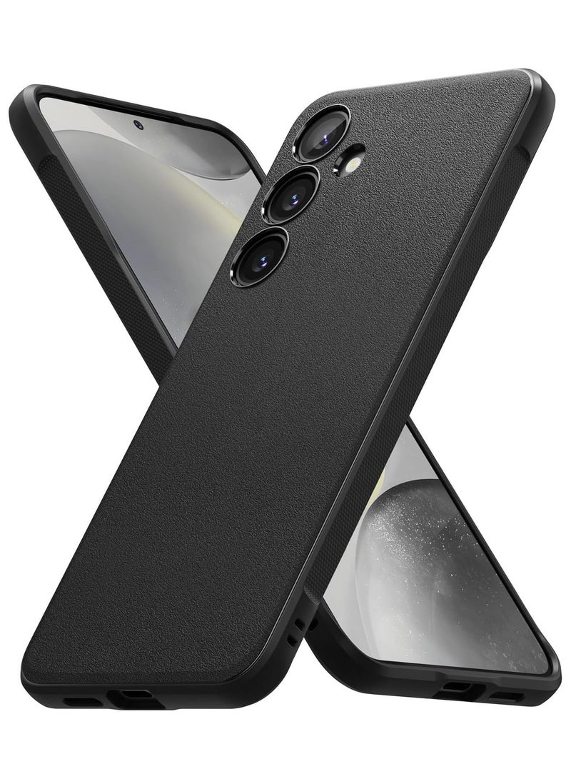 Ringke Onyx Compatible With Samsung Galaxy S24 5G Case (2024), Rugged Shockproof Non-Slip TPU Slim Thin Phone Cover For Galaxy S24 Black  - Image 1