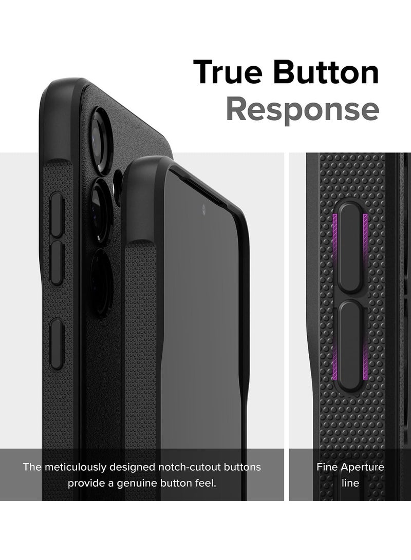 Ringke Onyx Compatible With Samsung Galaxy S24 5G Case (2024), Rugged Shockproof Non-Slip TPU Slim Thin Phone Cover For Galaxy S24 Black  - Image 5