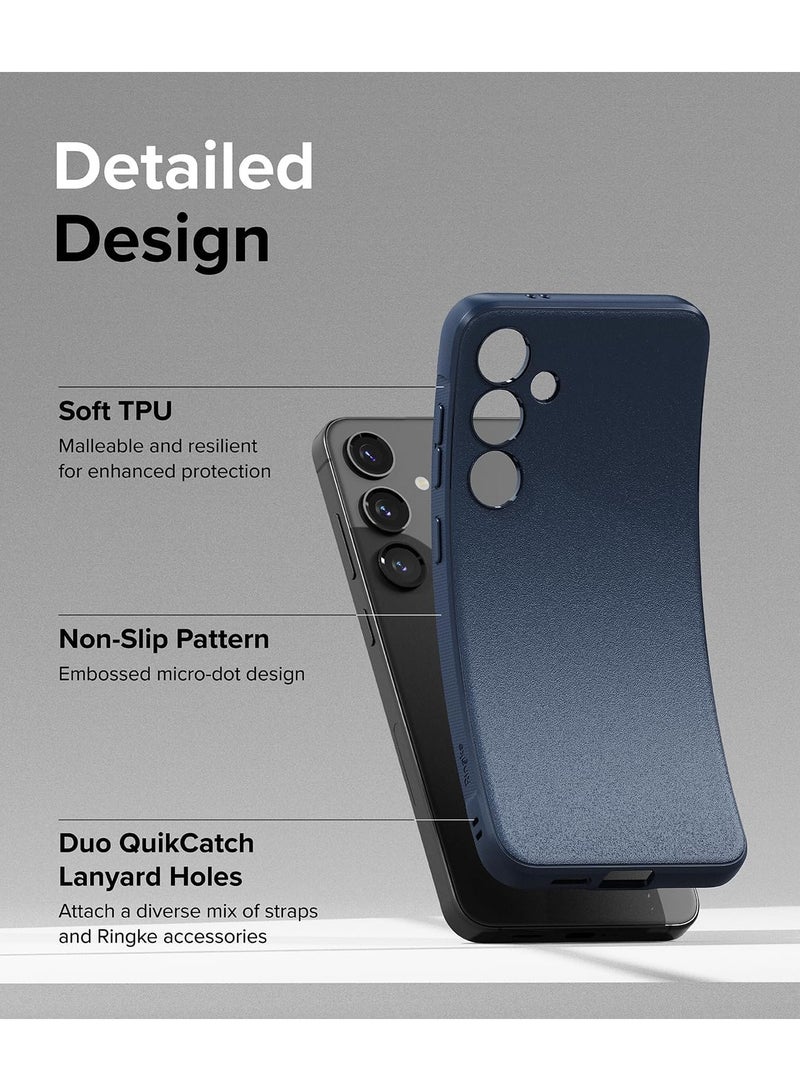 Ringke Onyx Compatible With Samsung Galaxy S24 Plus Case Cover Rugged Flexible Durable Anti-Slip TPU Protection Shockproof Samsung S24 Plus Back Cover Navy - Image 3