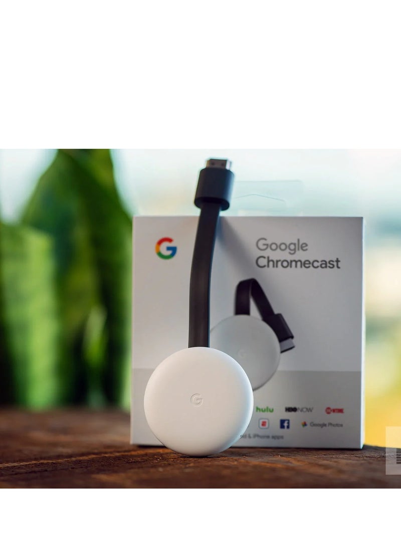 Chromecast 3rd Generation Media Streaming Device Chalk