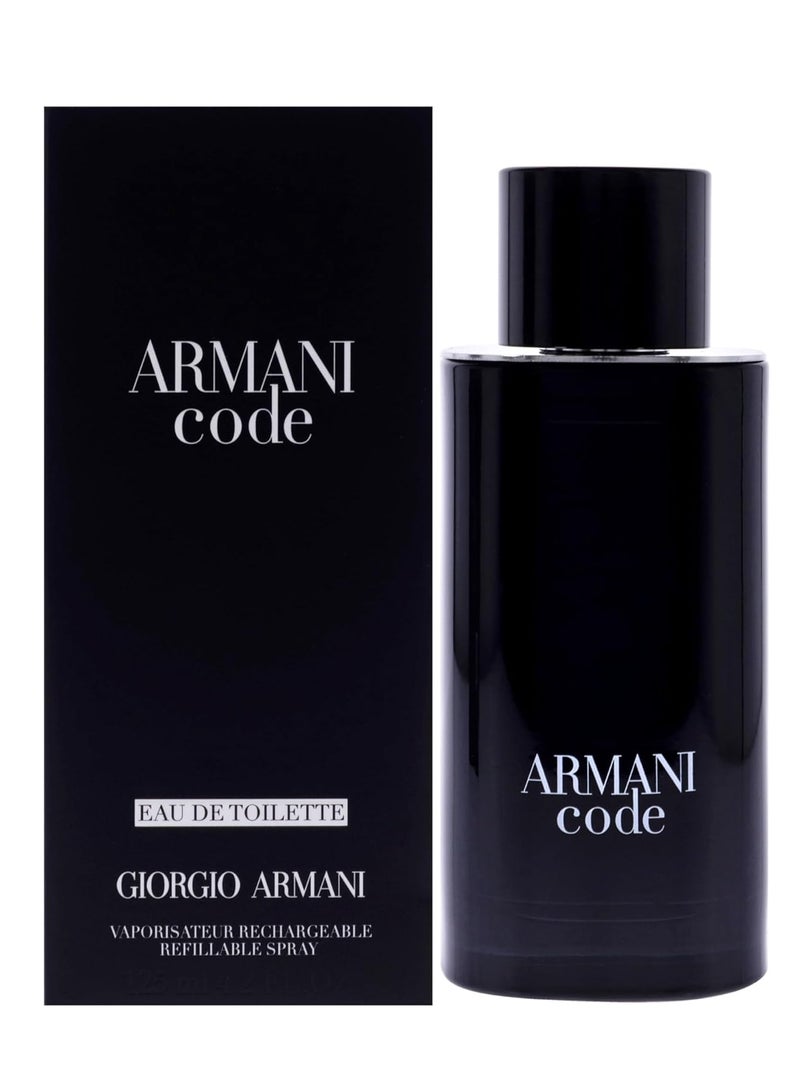 GIORGIO ARMANI Armani Code For Men EDT Spray (Refillable) 125ml  - Image 2