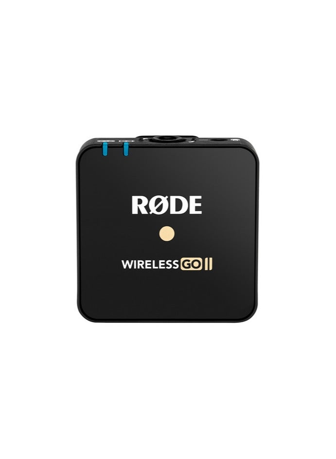 RODE Wireless Go II TX Transmitter/Recorder WIGOIITX Black  - Image 1