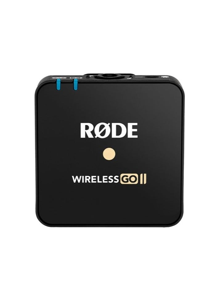 RODE Wireless Go II TX Transmitter/Recorder WIGOIITX Black  - Image 2