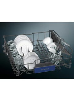 SIEMENS iQ300 Free-Standing Dishwasher, 60 Cm, 6 Washing Programs SN23HC65MM Black  - Image 4