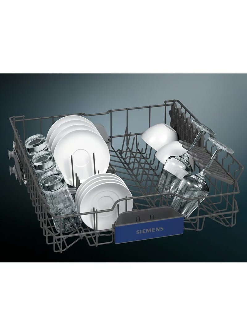 SIEMENS iQ300 Free-Standing Dishwasher, 60 Cm, 6 Washing Programs SN23HC65MM Black  - Image 4