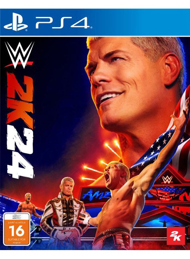 WWE 2K24 - PlayStation 4 (PS4) - pnsku/N70044188V/45/_/1707415573/8e4b0588-472b-4895-a885-969079b5175f