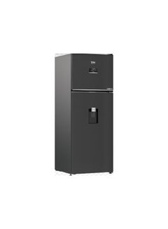 Beko No frost Refrigerator 2 door 477 liters net Water Dispenser  Harvest fresh Inverter Dark Inox B3RDNE500LXBR Dark Inox 
