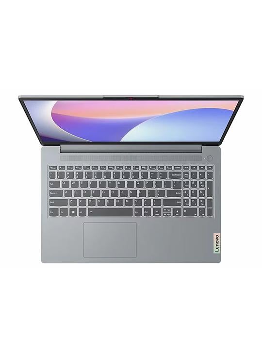 لينوفو لابتوب ايديا باد سليم 3 15IRH8 بشاشة 15.6 بوصة فول اتش دي، معالج انتل كور i7-13620H / ذاكرة عشوائية رام 16 جيجابايت دي دي ار فايف - 4800 / تخزين اس اس دي سعة 512 جيجابايت / بطاقة رسومات انتل يو اتش دي / نظام تشغيل ويندوز 11 هوم / الإنجليزية/العربية رمادي قطبي - Image 4