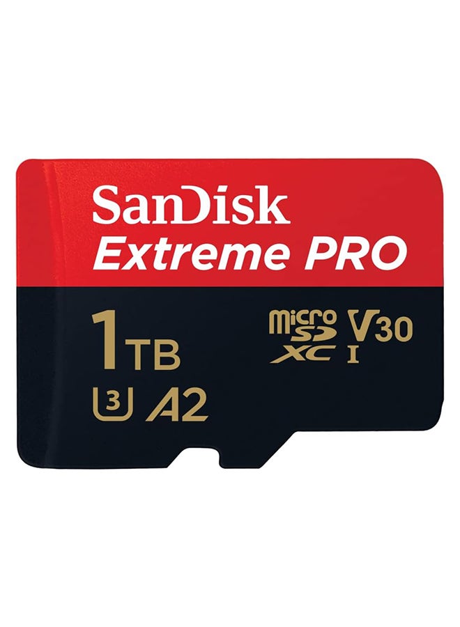 Sandisk - Extreme Pro Microsd Uhs I Card For 4K Video On Smartphones, Action Cams And Drones 200Mb/S Read, 140Mb/S Write, Sdsqxcd 1T00 Gn6Ma 1 TB - Image 1
