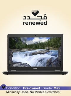 DELL Renewed - Latitude 5490 Notebook With 14-Inch FHD Display,Core I5- 8250U/8th Gen/Quad-Core/8GB RAM/256GB SSD/Integrated/Windows 10 Pro English Black  - Image 1
