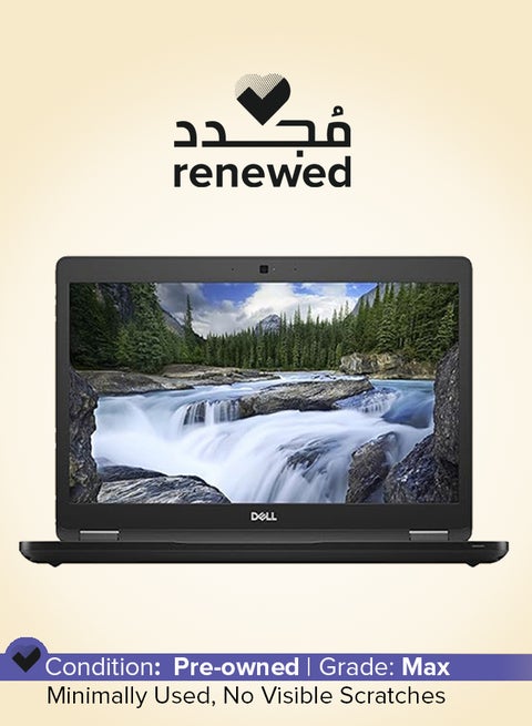 تم تجديده - الكمبيوتر المحمول Latitude 5490 المزود بشاشة FHD مقاس 14 بوصة، ومعالج Core I5- 8250U/الجيل الثامن/رباعي النواة/ذاكرة الوصول العشوائي (RAM) سعة 8 جيجابايت/محرك أقراص SSD سعة 256 جيجابايت/مدمج/Windows 10 Pro