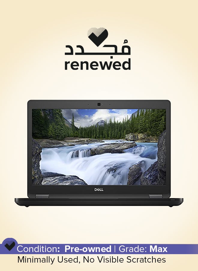 DELL - Renewed - Latitude 5490 Notebook With 14-Inch FHD Display,Core i5- 8250U/8th Gen Quad-Core/16GB RAM/256GB SSD/Intel UHD Graphics/Windows 10 Pro English Black - Image 1
