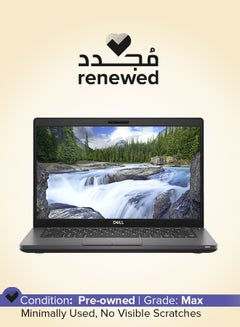 Renewed - Latitude 5400 Notebook With 14-Inch Display,Core i5- 8365U/8th Gen/Quad-Core/16GB RAM/256GB SSD/Intel UHD Graphics/Windows 10 Pro English Black