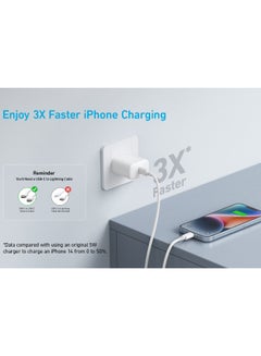 Anker USB C Charger 20W, PIQ 3.0 Durable Compact Fast Charger, for iPhone 13/13 Mini/13 Pro/12, iPhone 14,iPhone 14 Pro Galaxy, Pixel 4/3, iPad/iPad mini White - pnsku/N70044289V/45/_/1707824731/0cd3b5d5-21ca-4517-a335-327c797fd43a