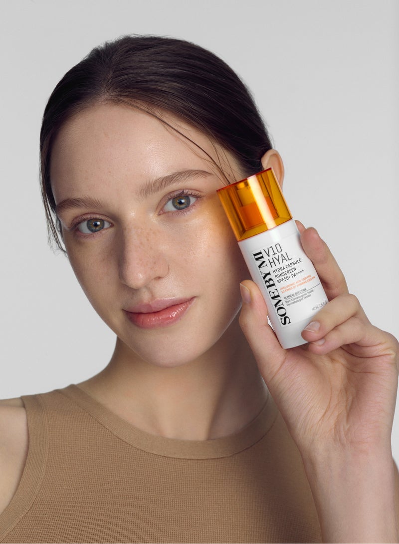 Some by Mi - V10 Hyal Hydra Capsule Sunscreen 40mlml - Image 1