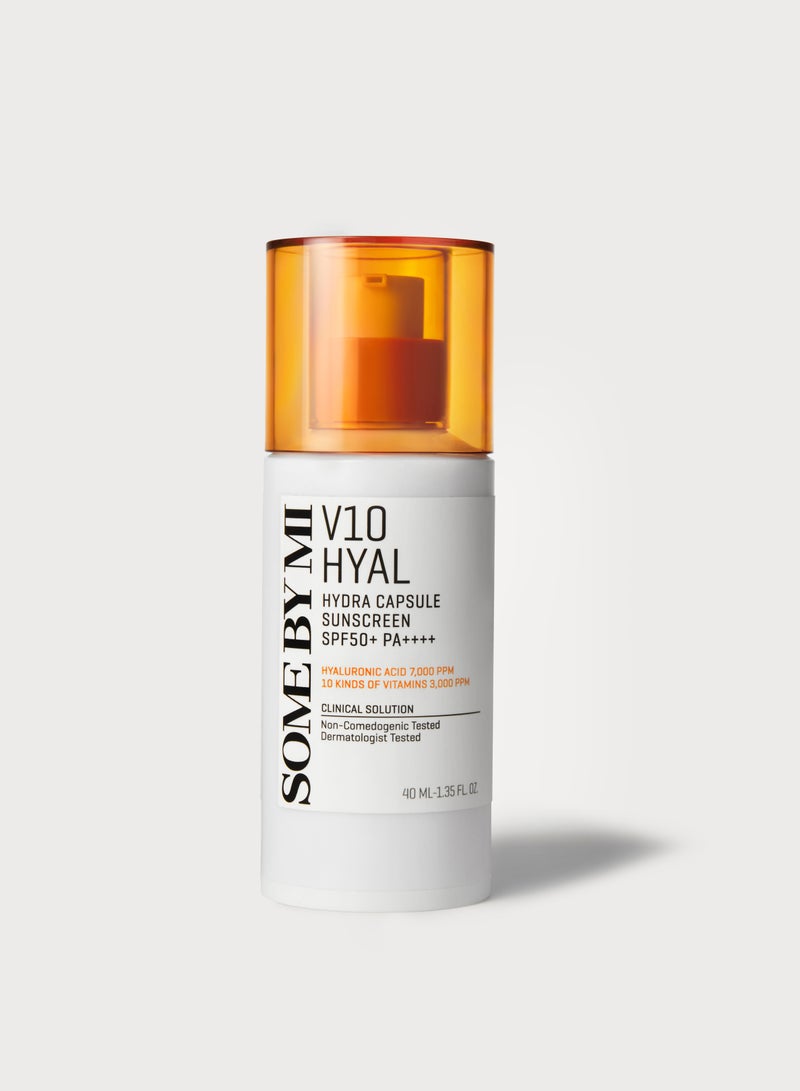 Some by Mi - V10 Hyal Hydra Capsule Sunscreen 40mlml - Image 1