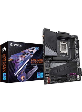 Z790 AORUS ELITE X WIFI7 LGA1700 ATX Motherboard, Intel Z790 Chipset, 4x DIMM DDR5, 192GB Max Memory, 4x M.2 Slot, Wi-Fi 7, BT5.3, PCIe 5.0 x16 & 2x PCIe 4.0 x16 Slots Black - pnsku/N70044328V/45/_/1707305695/2ebe3ca1-630c-48bf-8c86-b8bb0e3d490c