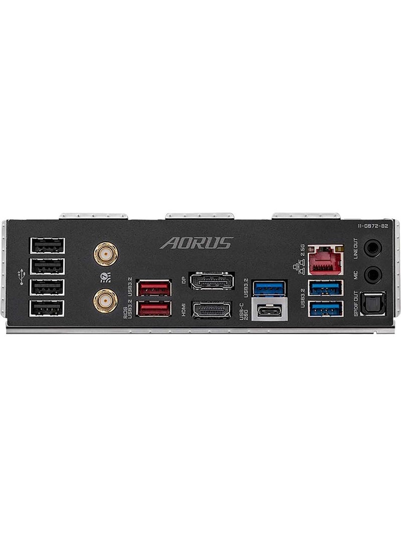 Z790 AORUS ELITE X WIFI7 LGA1700 ATX Motherboard, Intel Z790 Chipset, 4x DIMM DDR5, 192GB Max Memory, 4x M.2 Slot, Wi-Fi 7, BT5.3, PCIe 5.0 x16 & 2x PCIe 4.0 x16 Slots Black