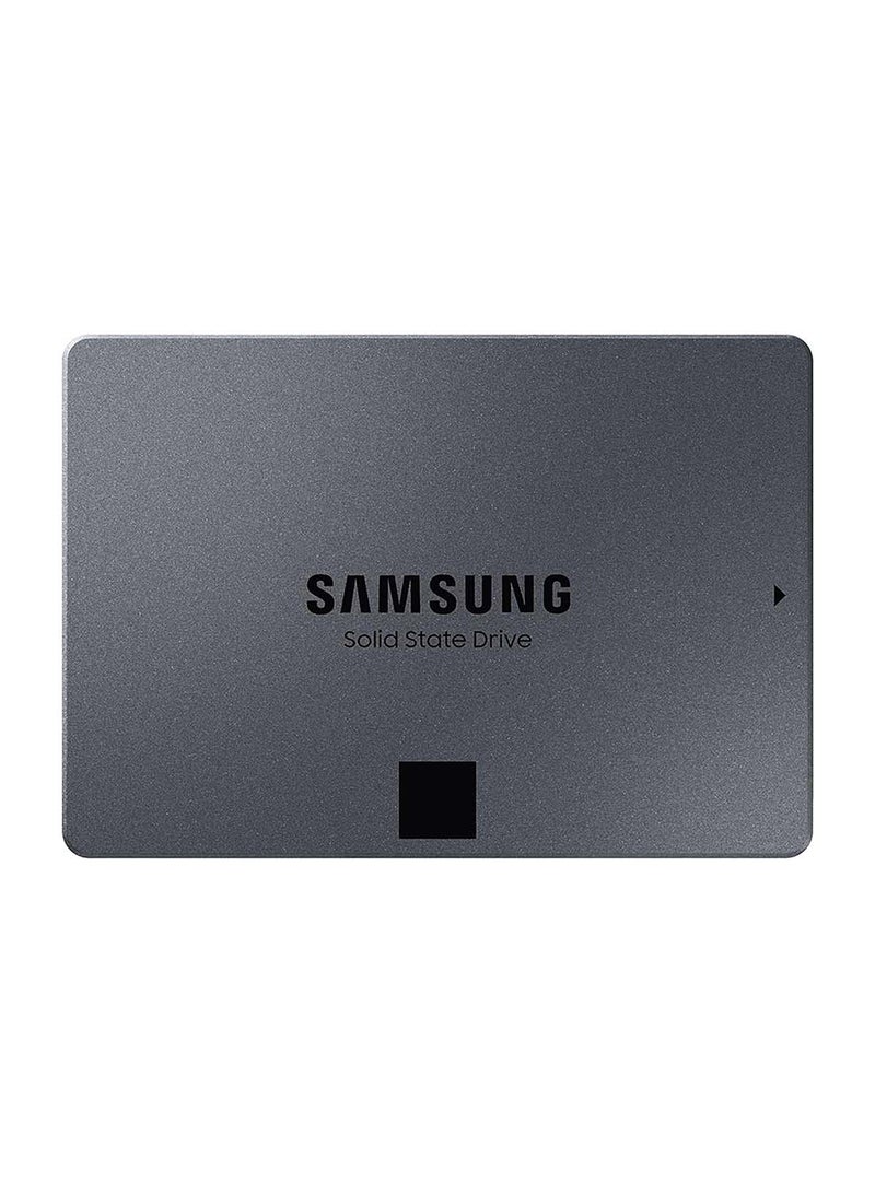 سامسونج 870 QVO Series 8 تيرابايت SATA 2.5 بوصة SSD داخلي، سرعة قراءة تصل إلى 560 ميجابايت/ثانية وسرعات كتابة 530 ميجابايت/ثانية، V-NAND 4bit MLC، 1.5 M MTBF، دعم ذكي  - Image 1