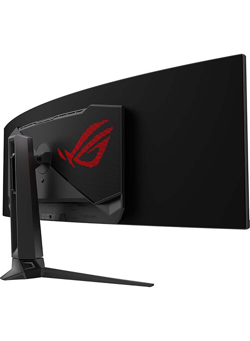 أسوس - شاشة ألعاب ROG Swift OLED مقاس 49 بوصة PG49WCD منحنية فائقة الاتساع، لوحة QD-OLED، 144 هرتز / 0.03 مللي ثانية، FreeSync / G-SYNC، مبدد حرارة مخصص، ROG Smart KVM، 90 وات من النوع C، DP 1.4 DSC /HDMI v2.1 - Image 1