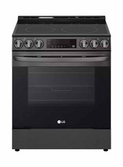 Electric Cooking  Range 5 Ceramic Hobs 76 Cm LSEL6333D Black/Stainless Steel