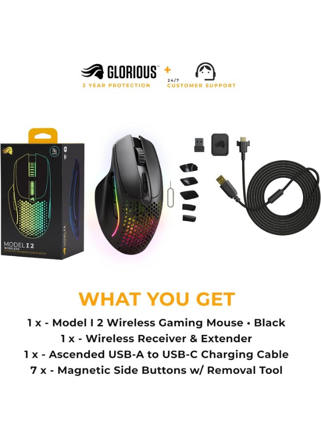 Glorious - Glorious - Model I 2 - Ultra Lightweight Wireless, Optical Gaming Mouse With 9 Programmable Buttons - Image 1
