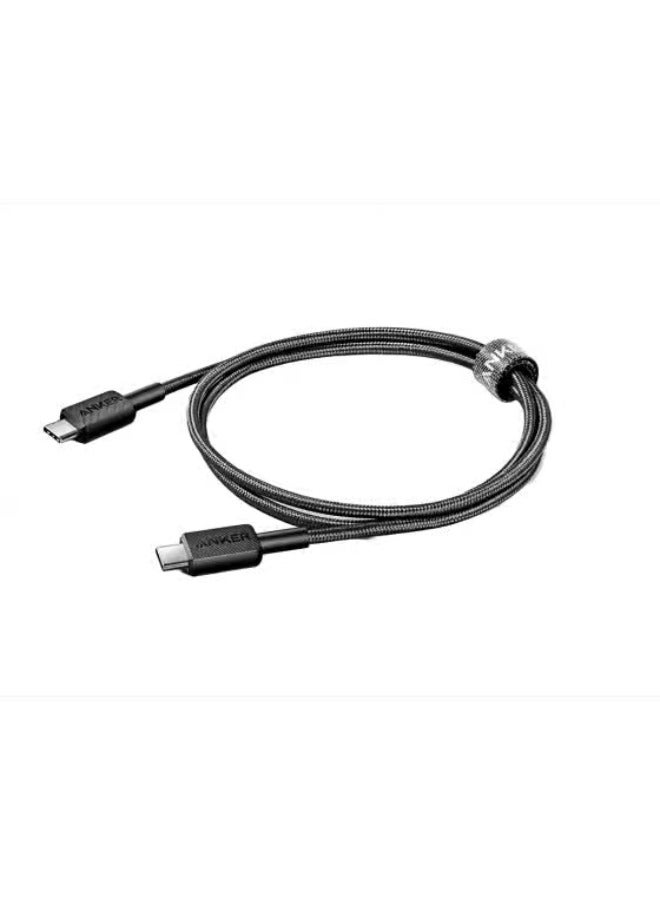 Anker Anker 322 USB Type-C to USB Type-C Cable, 3 Feet - A81F5H11 Black  - Image 2
