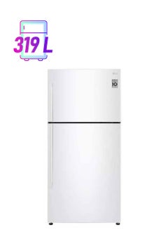 إل جي ثلاجة 11.3 قدم مكعب وفريزر 4.1 قدم مكعب عاكس 319 لتر LT17CBBWIN أبيض  - Image 1