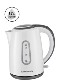 DAEWOO Kettle- 2 Year Warranty 1.7 L 2200 W DEK 8806 White  - Image 1