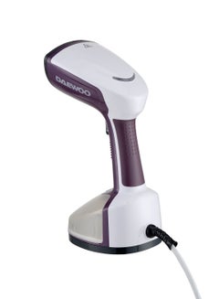 DAEWOO Garment Steamer, Portable Handheld Garment And Fabric Steamer, Stainless Steel Panel With Cloth And Lint Brush- 2 Years Warranty 350 ml 1200 W DGS 8380 Blue  - Image 2
