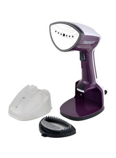 DAEWOO Garment Steamer, Portable Handheld Garment And Fabric Steamer, Stainless Steel Panel With Cloth And Lint Brush- 2 Years Warranty 350 ml 1200 W DGS 8380 Blue  - Image 3