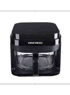 DAEWOO Air Fryer, With Digital Panel, Glass Bowl And Rapid Hot Air Circulation For Frying, Grilling, Broiling, Roasting, And Baking - 2 Years Warranty 5.5 L 1200 W DAF 55GT Black  - Image 1