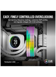 CORSAIR VENGEANCE RGB DDR5 RAM 32GB (2x16GB) 6000MHz CL36 Intel XMP ICUE Compatible Computer Memory (CMH32GX5M2E6000C36W) 32GBmm  - Image 5