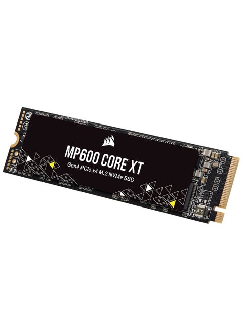 CORSAIR MP600 CORE XT 4TB PCIe 4.0 (Gen4) x4 NVMe M.2 SSD For PCIe 4.0 For Notebooks and Desktops - Black 4 TB
