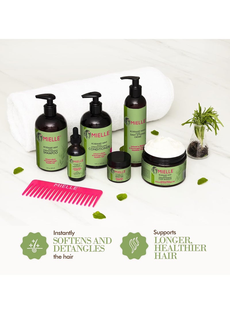MIELLE - Rosemary Mint Hair Strengthening Set - Shampoo And Conditioner 355ml 710ml - Image 1