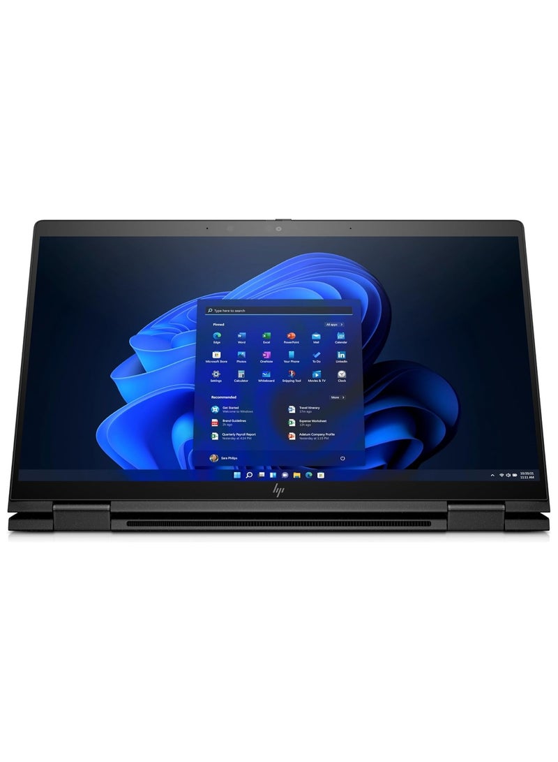 Elite Dragonfly G2 Business Series Laptop With 13.5-Inch X360 Display, Core i5-1135G7 Processor/16GB RAM/512GB SSD/Intel Iris XE Graphics/Windows 11 Pro English Slate Blue