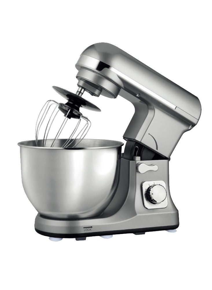 Electric Mixer With 5 Liter Bowl Capacity And 6 Speed Control 5 L 1000 W 801113004 Silver