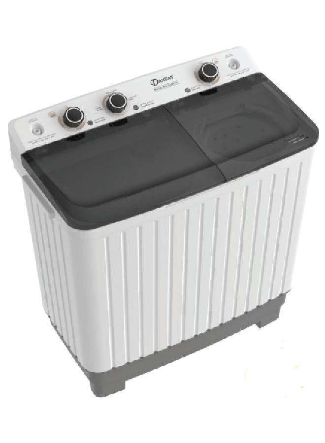 Dansat Top Loading Twin Tub Washing Machine 5 kg DAN5TW White  - Image 2
