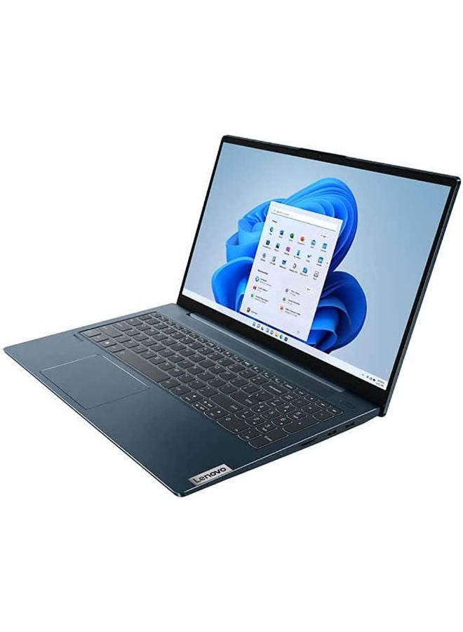 Lenovo IdeaPad 1 15IAU7 Laptop With 15.6-inch Full HD Display, Intel Core i7-1255U Processor/8GB RAM/512GB SSD/DOS(Without Windows)/Intel Iris Xe Graphics/ English/Arabic Abyss Blue  - Image 2