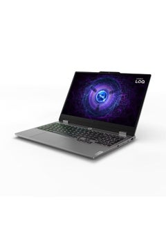 Lenovo LOQ 15IRX9 Laptop With 15.6-inch Full HD(1920x1080) 144Hz Display, Intel Core i7-13650HX Processor/16GB RAM DDR5/512GB SSD/DOS(Without Windows)/6GB NVIDIA GeForce RTX 3050 Graphics/ English/Arabic Luna Grey  - Image 3
