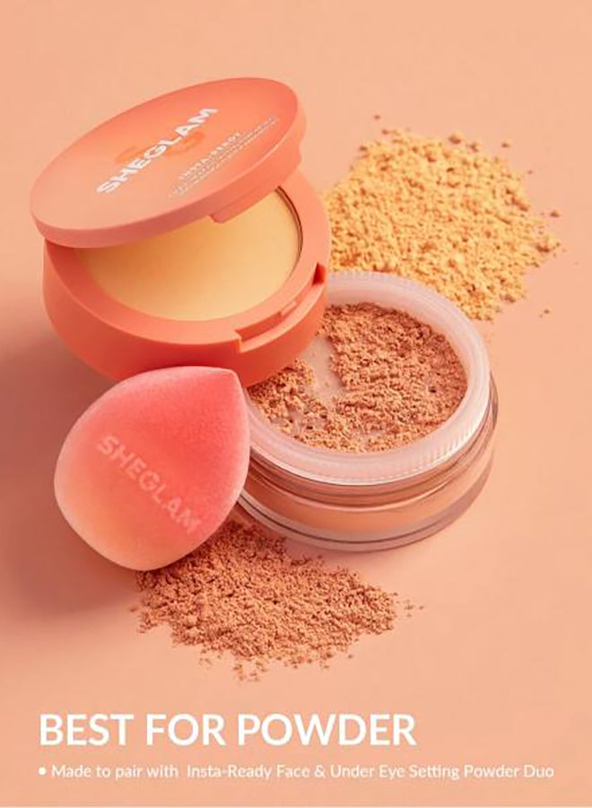 SHEGLAM - Insta Ready Powder Sponge Tint Orange - Image 1