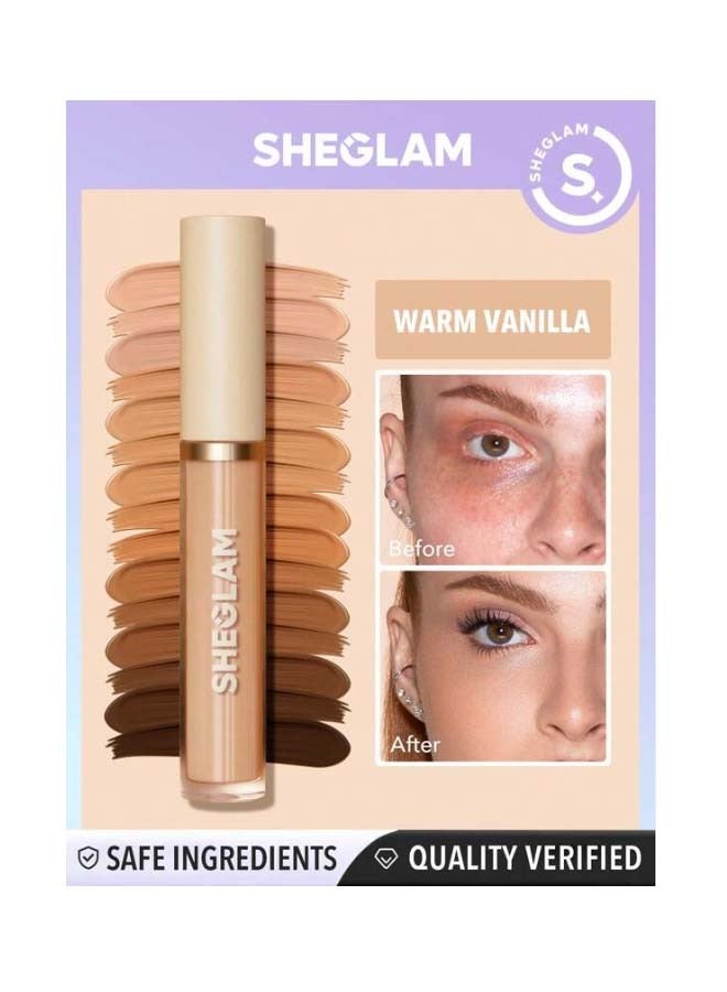 SHEGLAM Like Magic 12HR Full Coverage Concealer Warm Vanilla - Image 2