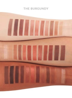 شيجلام Burgundy Palette 12-Color Matte Eyeshadow Multicolor  - Image 5