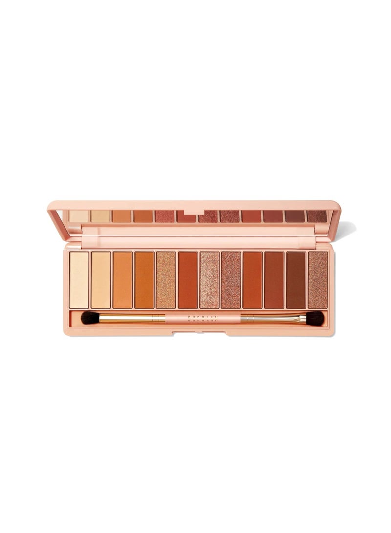 SHEGLAM - Burgundy Palette 12-Color Matte Eyeshadow Multicolor - Image 1
