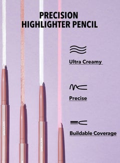 SHEGLAM Fairy Wand Precision Highlighter Pen - Cloud White  - Image 2