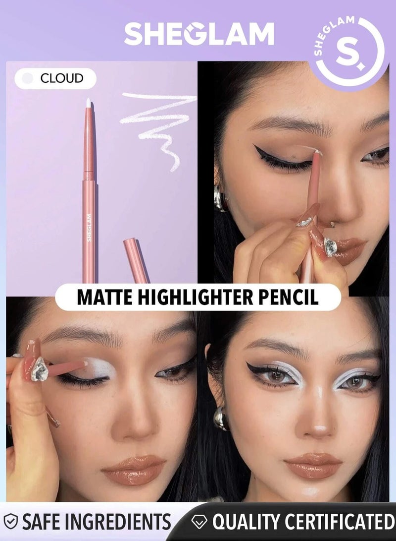 SHEGLAM Fairy Wand Precision Highlighter Pen - Cloud White - Image 3