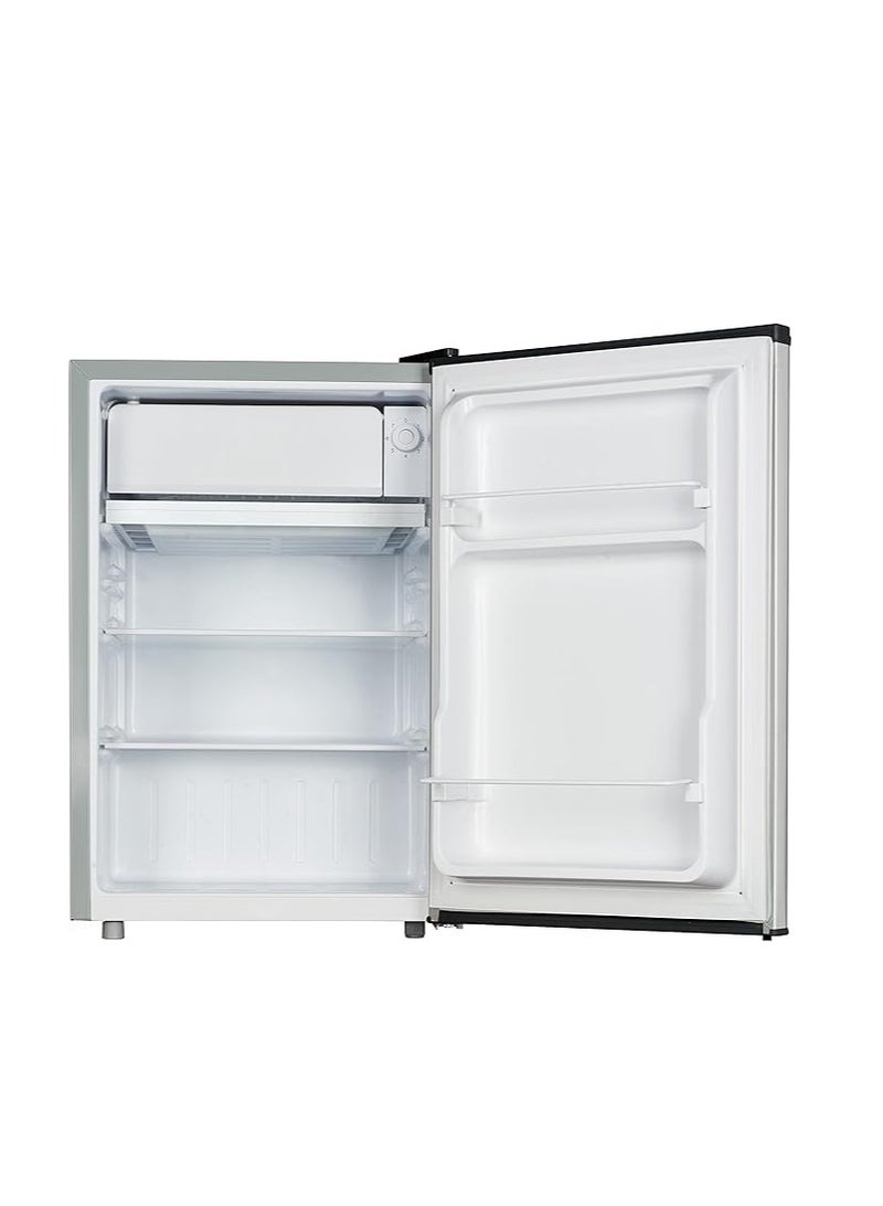 Hoover 92L Single Door Compact Refrigerator with Freezer Compartment, Mechanical Control, Adjustable Thermostat, Silver, 92L Net (92L Gross) – HSD-K92-S HSD-K92-S Silver - Image 3